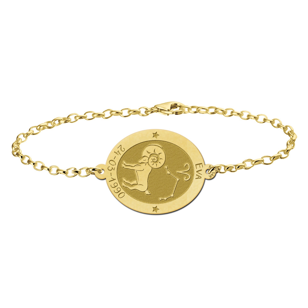 names4ever-mj016541-14-karaat-gouden-schakelarmband-met-gepersonaliseerde-ovale-hanger