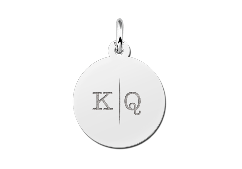names4ever-ronde-zilveren-hanger-met-twee-letters-diameter-15-mm