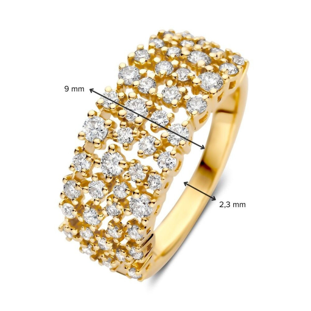 natuurlijke-diamanten-ring-14-karaat-goud-0-92-crt-transparant-9-mm-breedte