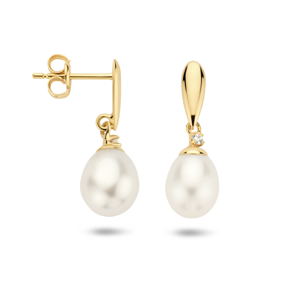 oorhangers-14-karaat-goud-met-zoetwaterparel-en-transparante-zirkonia-7-5-mm-breed-hoogte-19-mm