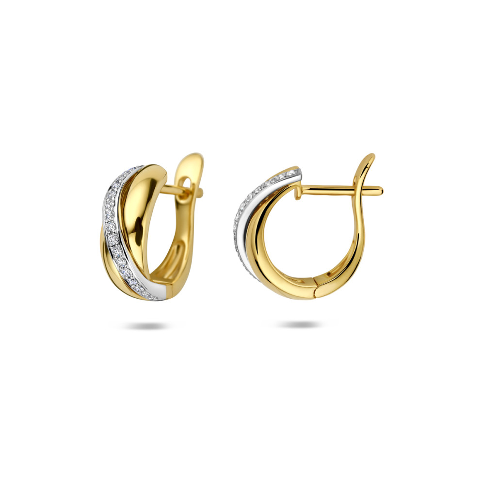 oorringen-14-karaat-bicolor-goud-diamant-0-17-crt-glanzend-5-mm-breed-x-13-mm-hoog