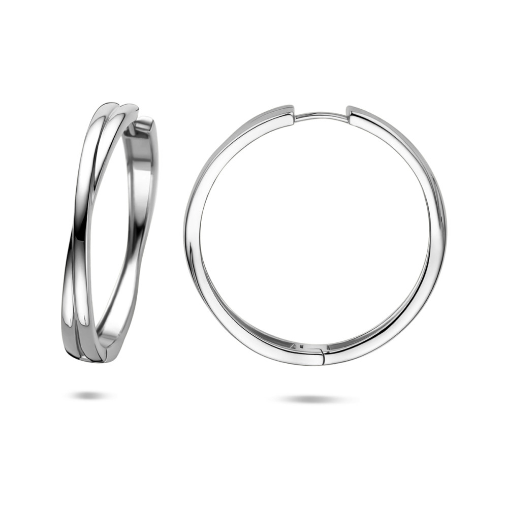 oorringen-925-zilver-overlappende-cirkels-glanzend-40-mm-diameter