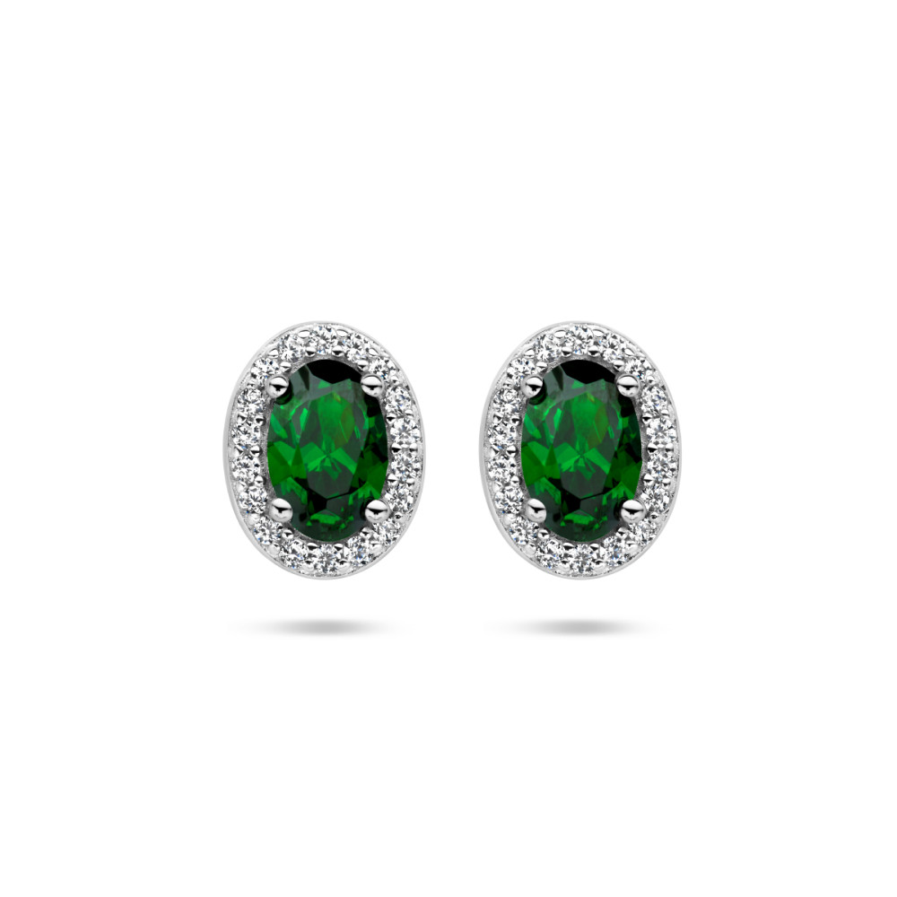 oorstekers-zilver-ovaal-groene-zirkonia-en-transparante-zirkonia-7-mm-breed-x-9-mm-hoog