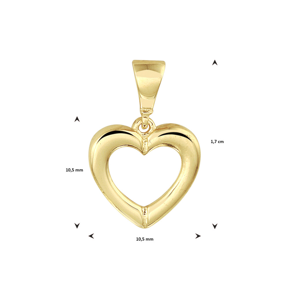 open-gouden-hart-hanger-10-5-mm-breed-hoogte-10-5-mm