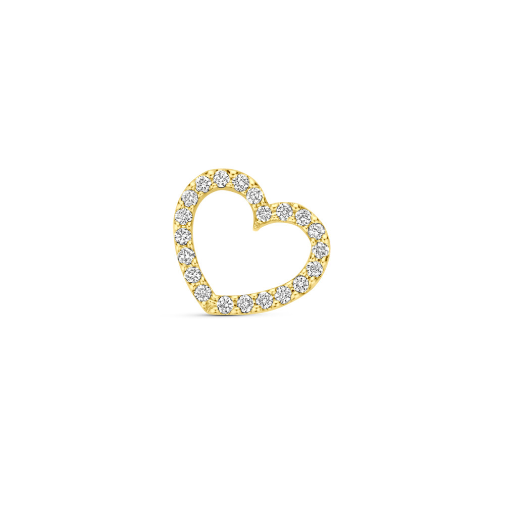 open-hart-hanger-14-karaat-goud-0-06-crt-diamanten-transparant-8-mm-breed-x-7-mm-hoog