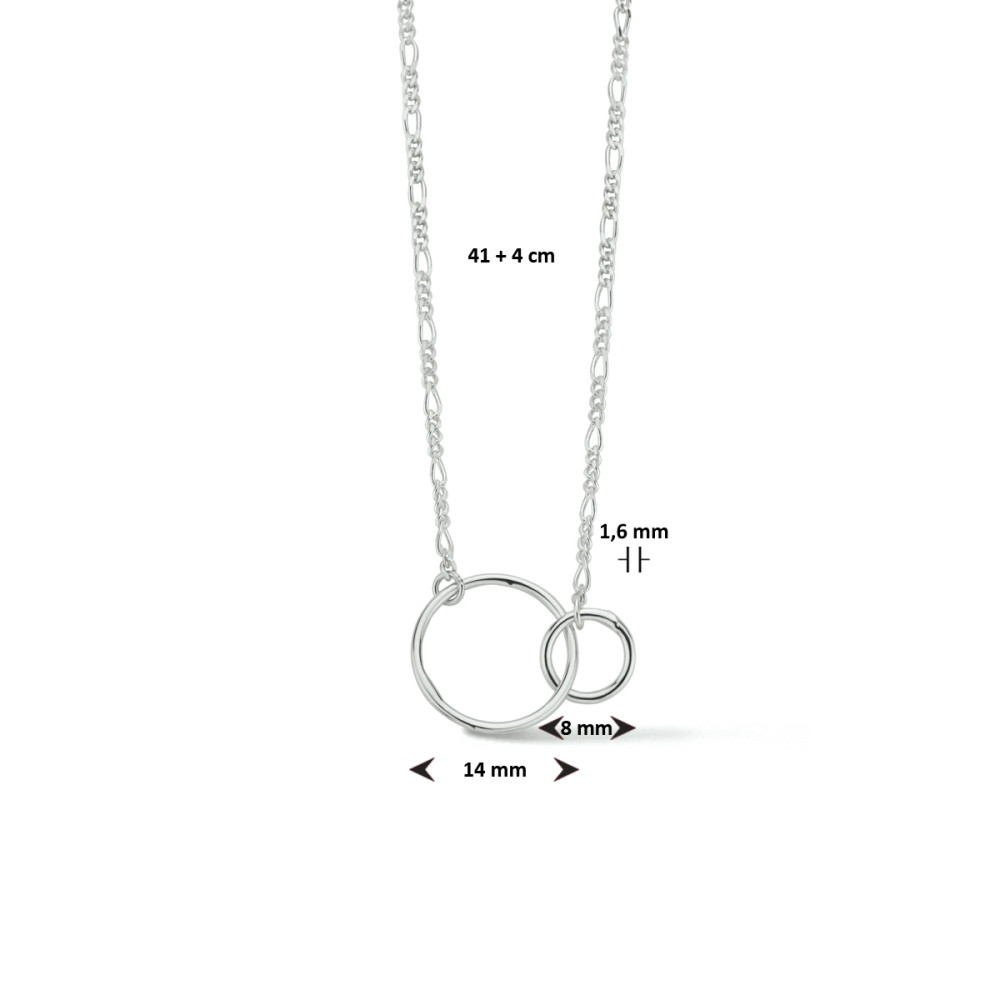 opengewerkte-ster-1-1-mm-collier-met-hanger-zilver-lengte-verstelbaar-41-45-cm