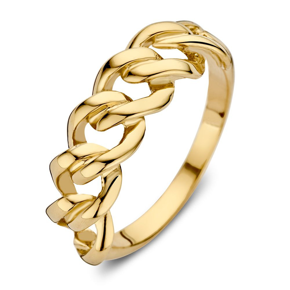 opvallende-14-karaat-gouden-ring-met-6-5-mm-brede-gourmet-schakels