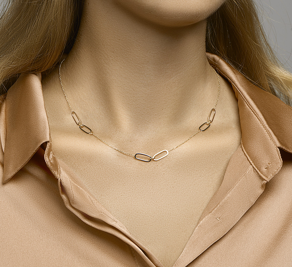 opvallende-schakelcollier-goud-zonder-hanger-lengte-verstelbaar-42-44-cm