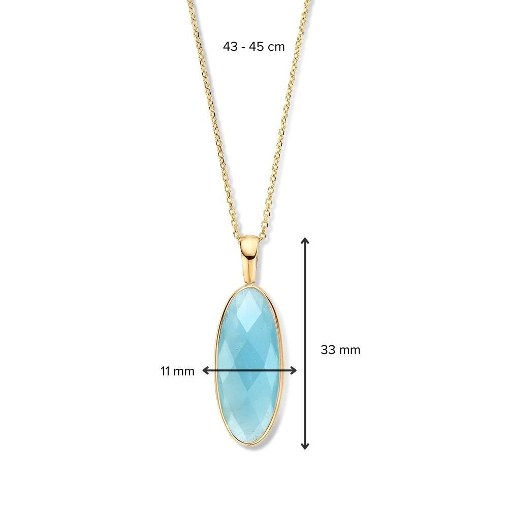 ovaal-14-karaat-gouden-collier-met-aquamarijn-hanger-lengte-verstelbaar-43-45-cm