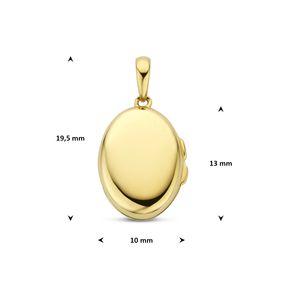 ovaal-medaillon-in-glanzend-14-karaat-goud-10-mm-breed-x-19-5-mm-hoog