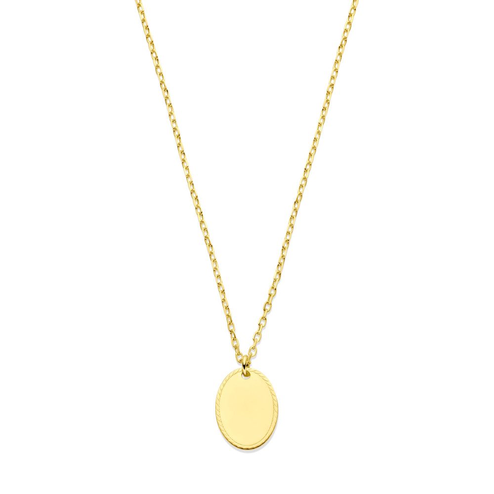 ovale-1-1-mm-collier-met-hanger-goud-lengte-verstelbaar-41-45-cm-graveerbaar