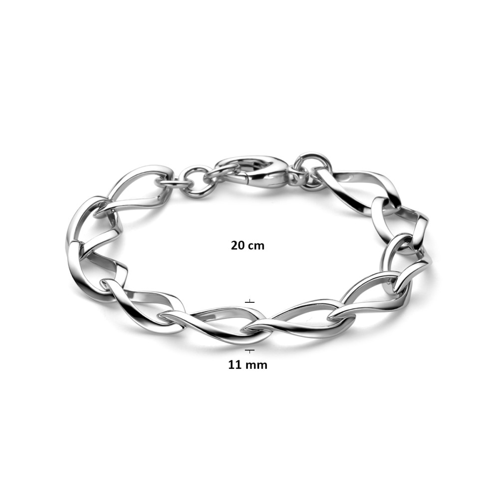 ovale-armband-gedraaide-schakels-925-zilver-glanzend-11-mm-breedte-lengte-20-cm