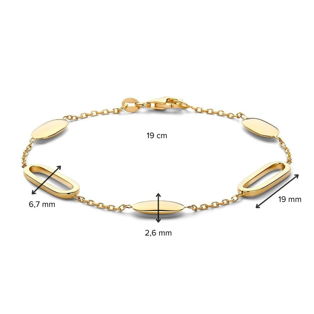 ovale-armband-van-glanzend-14-karaat-goud-en-67-mm-breed-lengte-19-cm