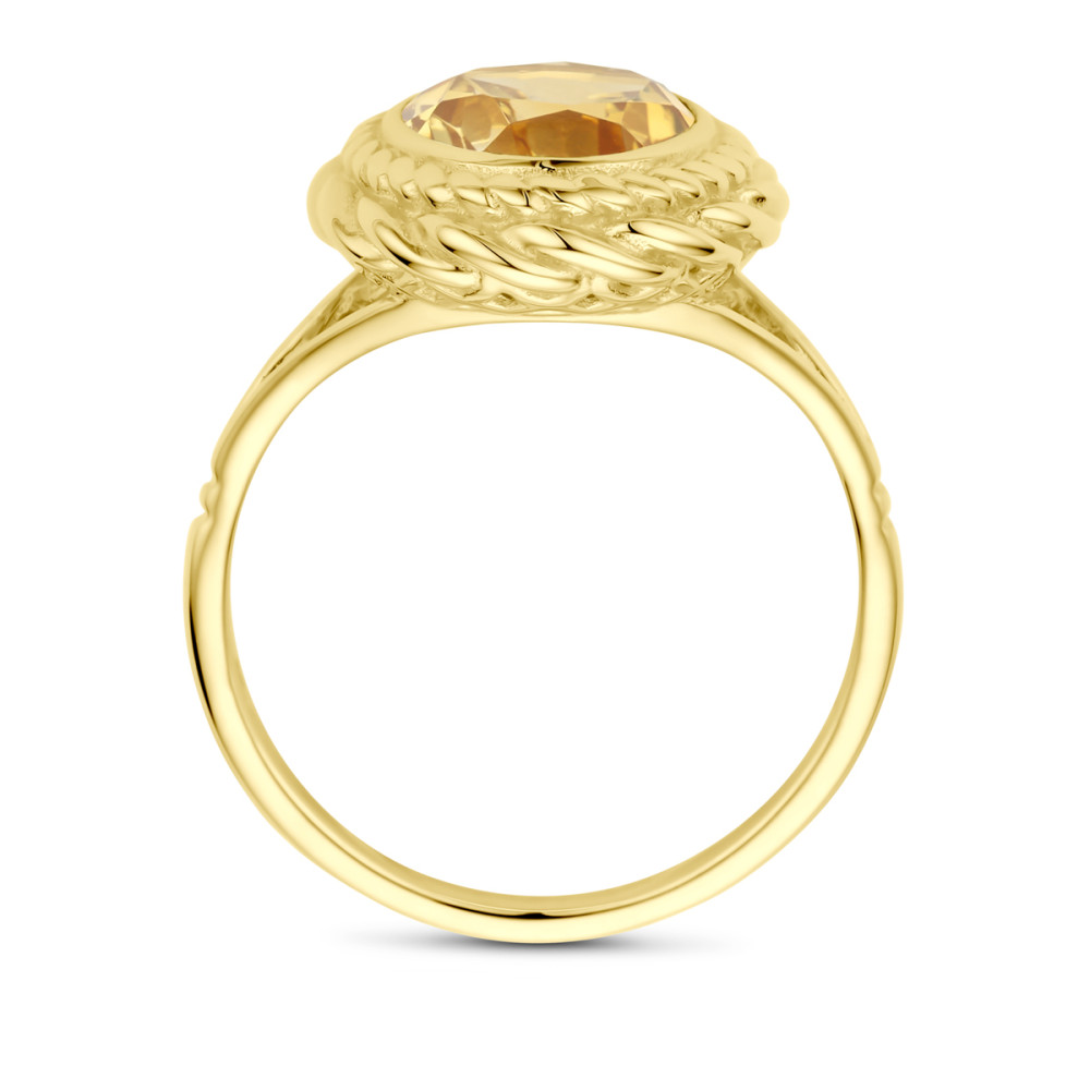 ovale-citrien-ring-14-karaat-goud-en-gedraaide-rand-15-mm-breedte