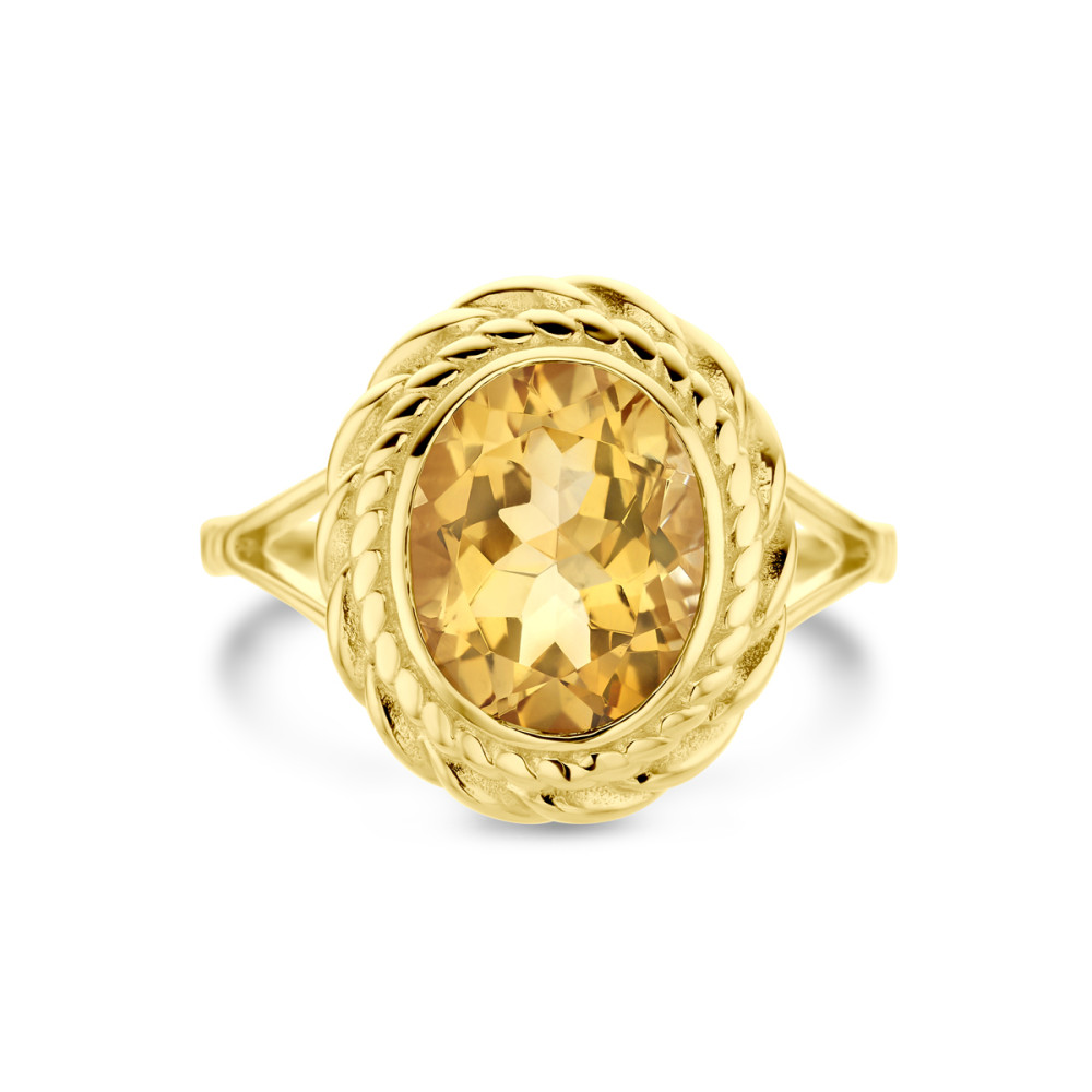 ovale-citrien-ring-14-karaat-goud-en-gedraaide-rand-15-mm-breedte