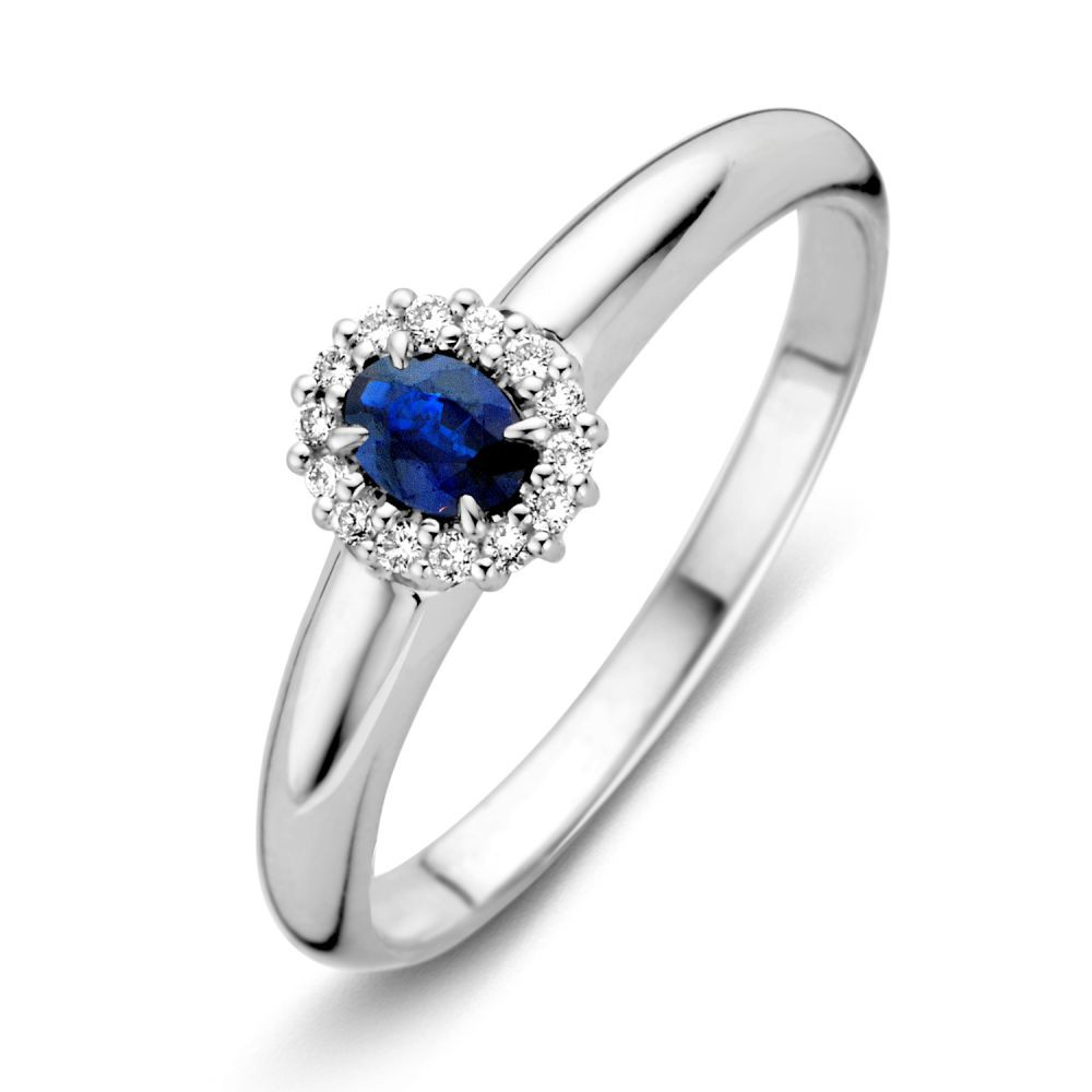 ovale-entourage-ring-van-14-karaat-witgoud-met-blauwe-saffier-en-diamanten-0-45-crt