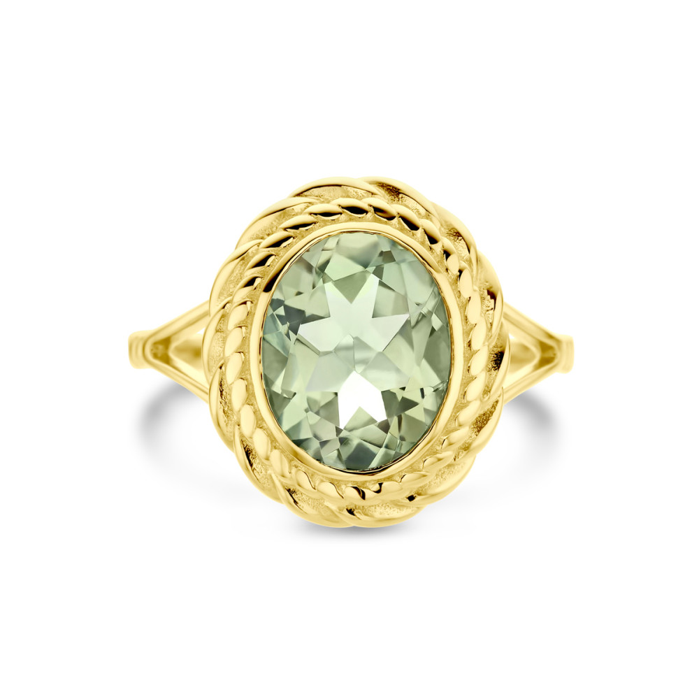 ovale-groene-amethist-ring-14-karaat-goud-en-gedraaide-rand-15-mm-breedte