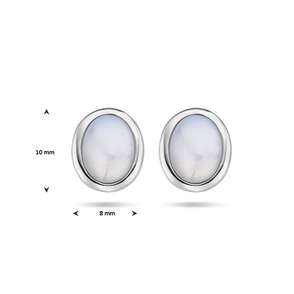 ovale-oorbellen-zilver-met-witte-chalcedoon-8-mm-x-10-mm