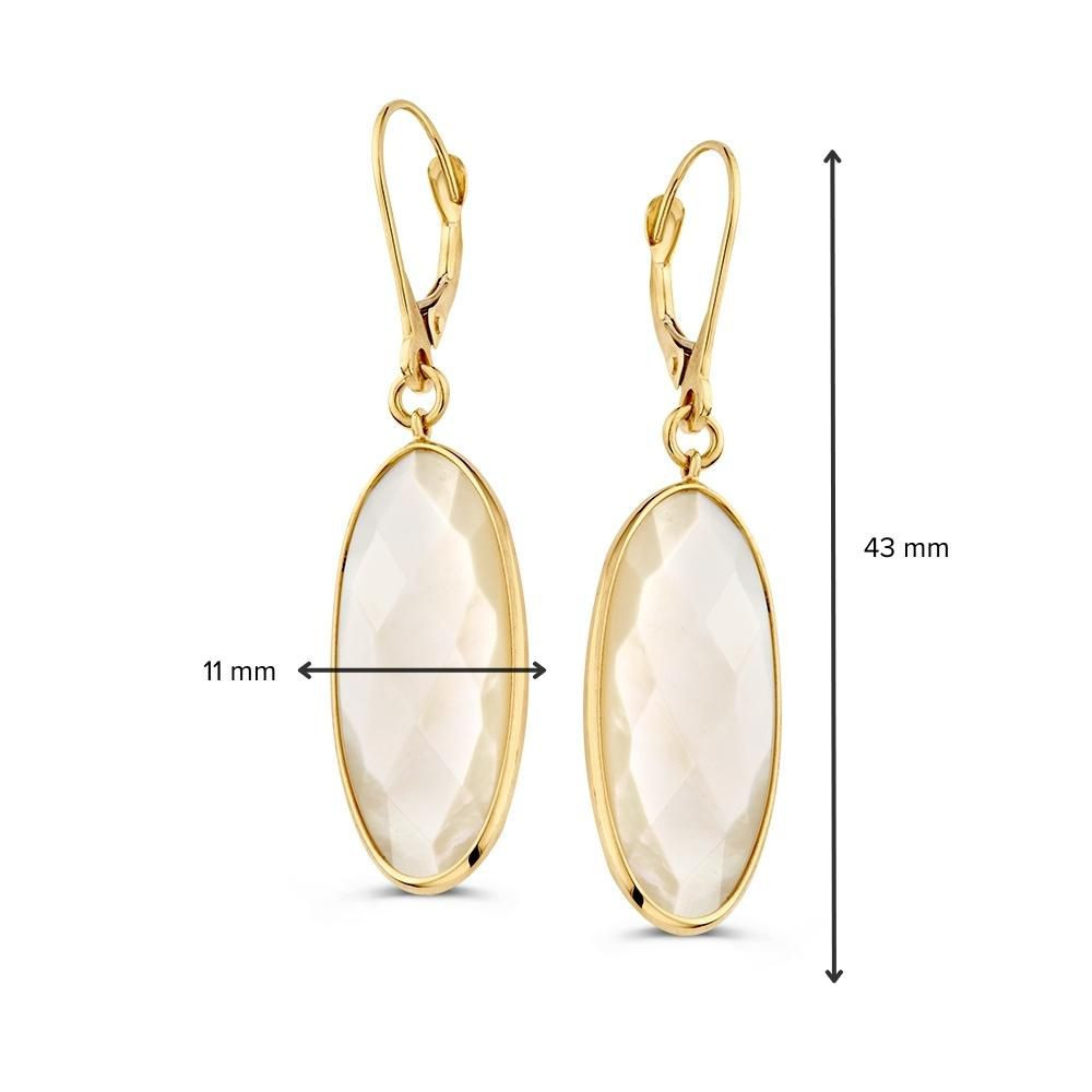 ovale-oorhangers-parelmoer-goud-43-mm