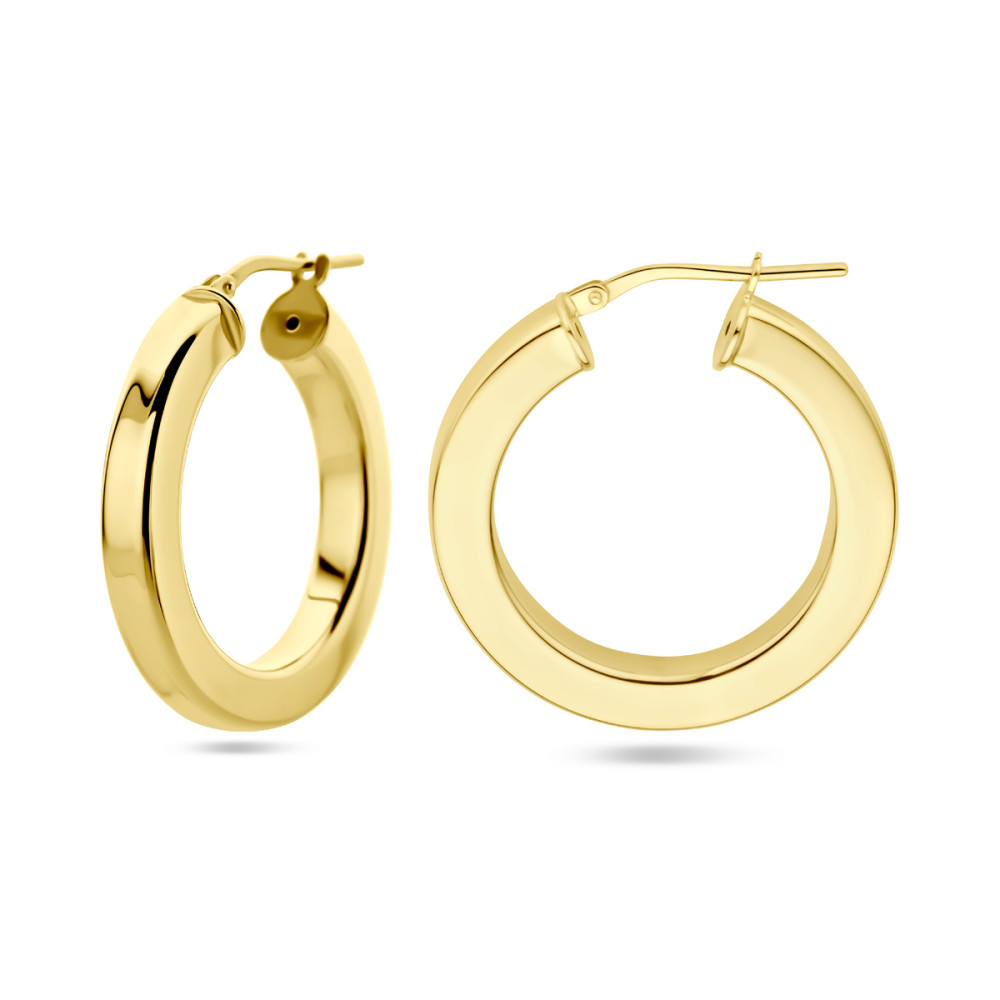 ovale-oorringen-gold-plated-gedraaide-buis-34-mm-hoogte