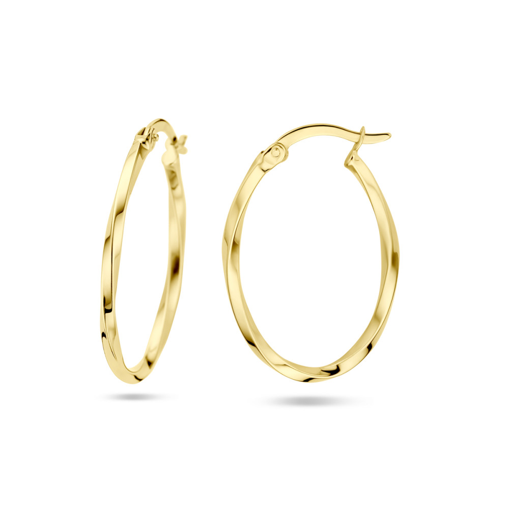 ovale-oorringen-goud-gedraaid-hoogte-28-mm