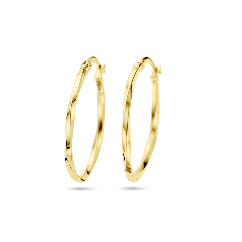 ovale-oorringen-goud-gedraaid-hoogte-28-mm