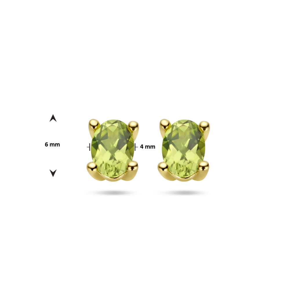 ovale-oorstekers-14-karaat-goud-met-peridot-6-x-4-mm