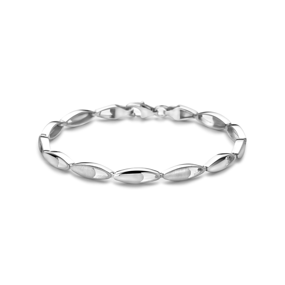 ovale-schakelarmband-925-zilver-wisselend-glanzend-mat-4-5-mm-breedte-lengte-19-cm