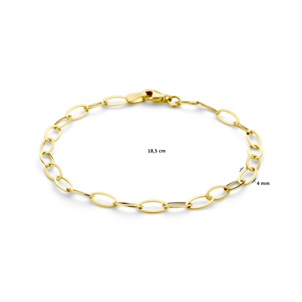 ovale-schakelarmband-dames-goudkleurig-9-karaat-glanzend-4-mm-breedte-lengte-18-5-cm