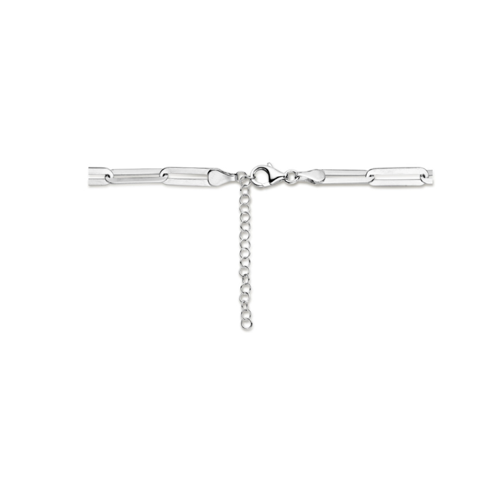 ovale-schakelcollier-5-mm-gerhodineerd-zilver-lengte-verstelbaar-42-46-cm