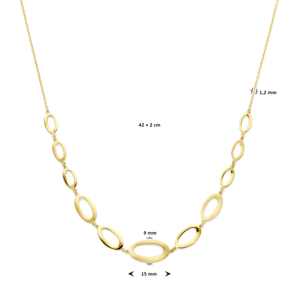 ovale-schakelcollier-7-5-mm-14-karaat-goud-lengte-verstelbaar-42-44-cm