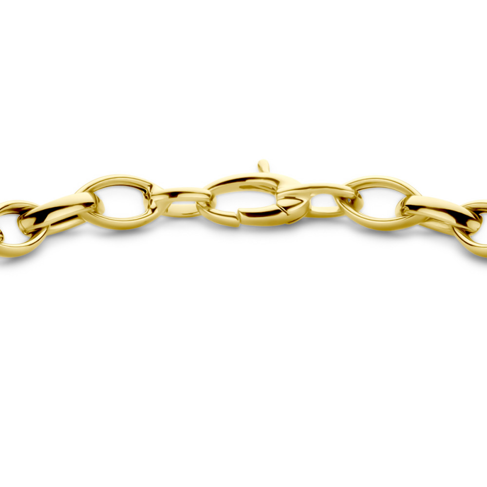 ovale-schakelketting-14-karaat-goud-glanzend-6-mm-lengte-45-cm