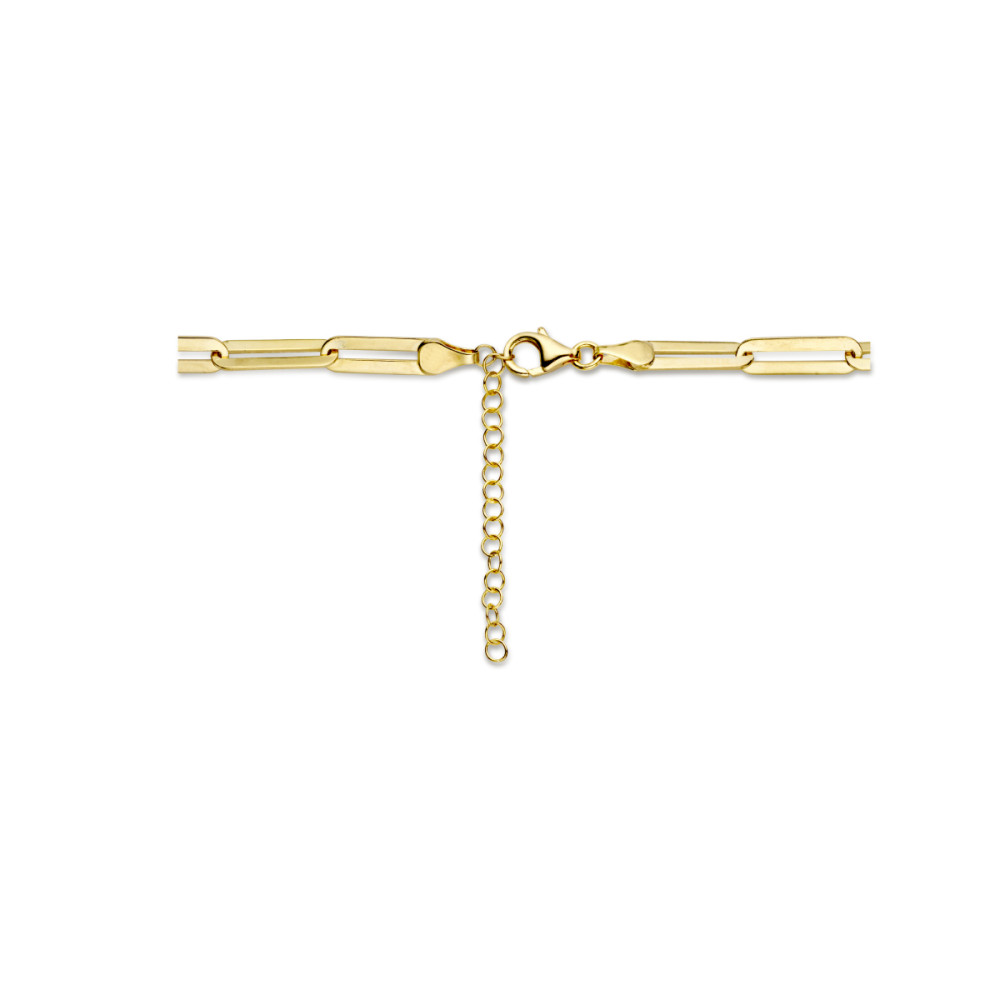 ovale-schakelketting-goud-op-zilver-lengte-verstelbaar-42-46-cm