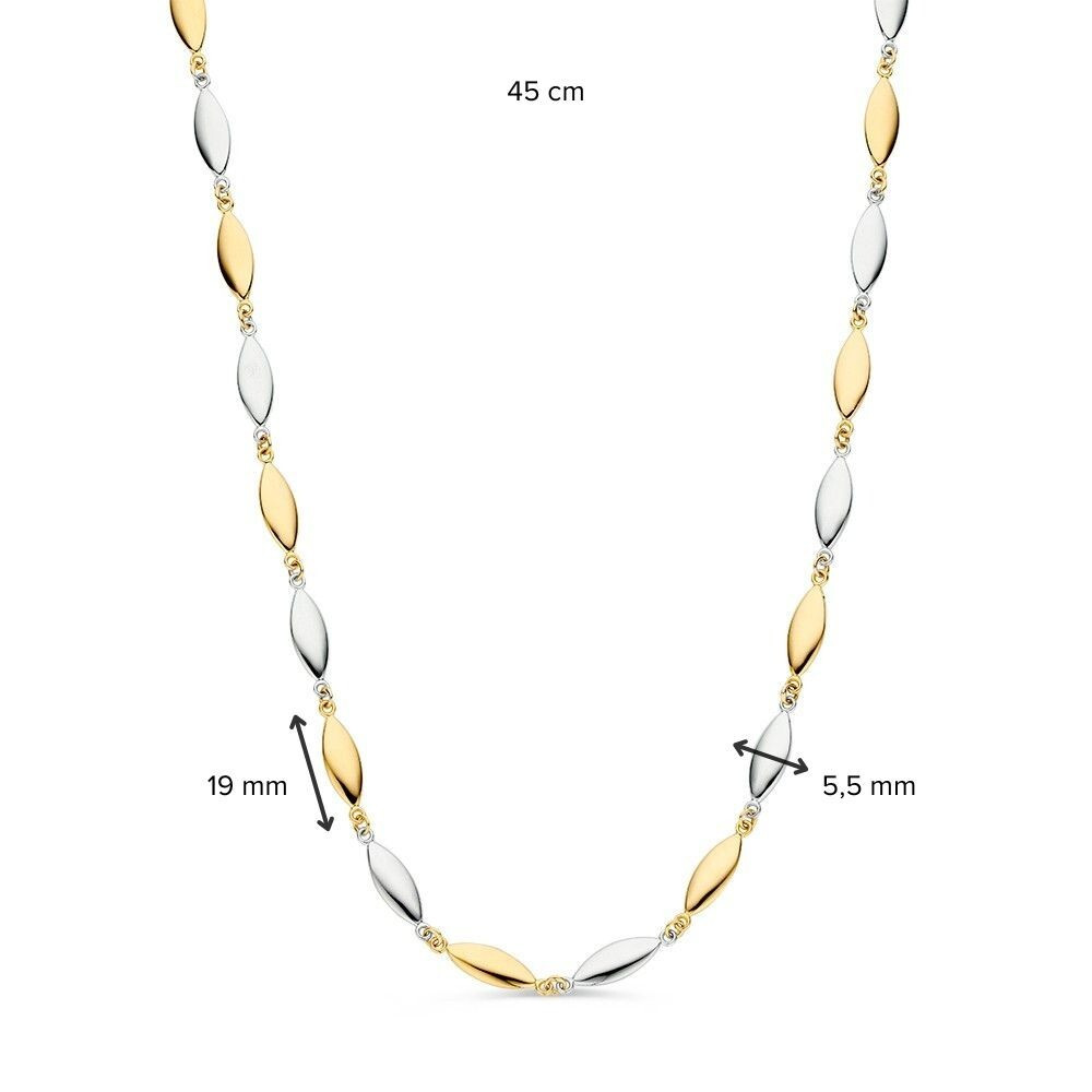ovale-schakelketting-van-14-karaat-goud-en-witgoud-55-mm-breed-lengte-45-cm