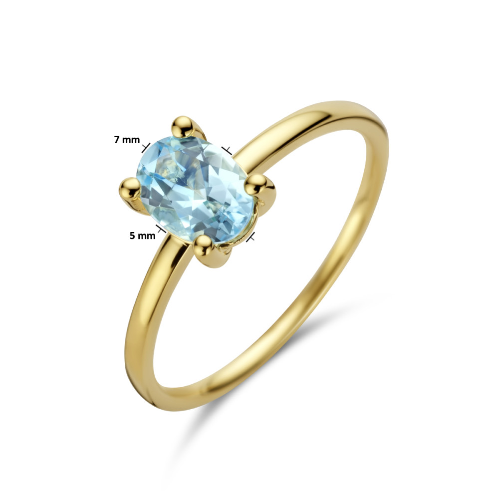 ovale-solitair-ring-van-14-karaat-goud-met-blauwe-topaas-van-1-10-crt