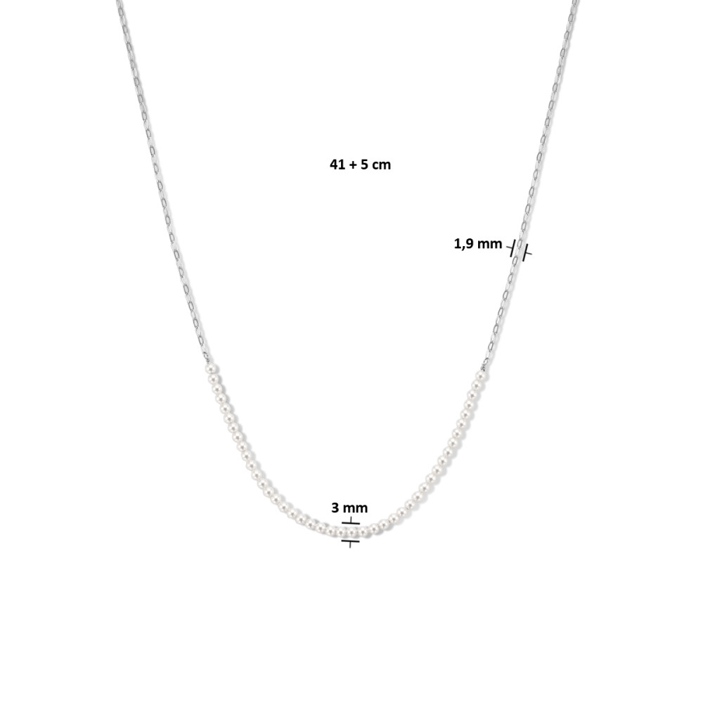 overige-3-mm-parelcollier-zilver-gerhodineerd-lengte-verstelbaar-41-46-cm