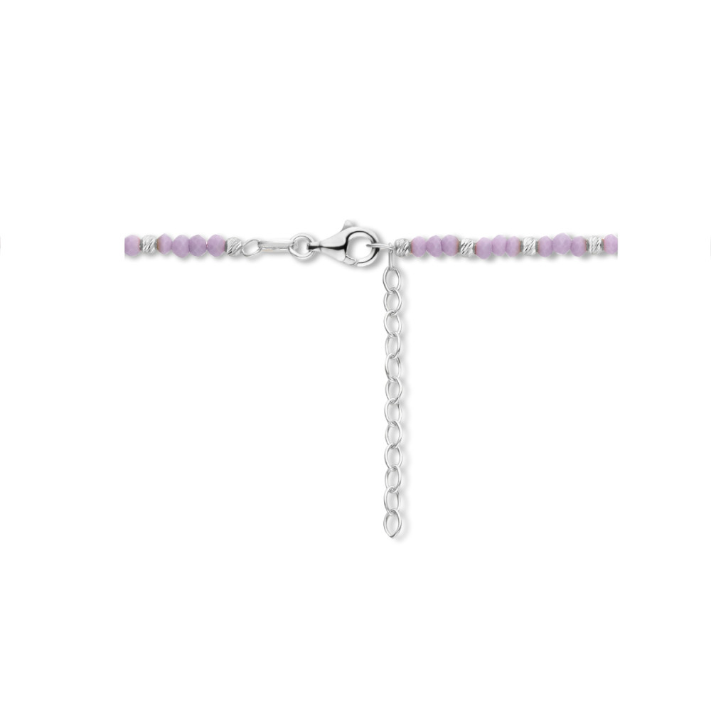 paarse-ketting-925-zilver-en-glas-3-mm-breedte-lengte-41-45-cm