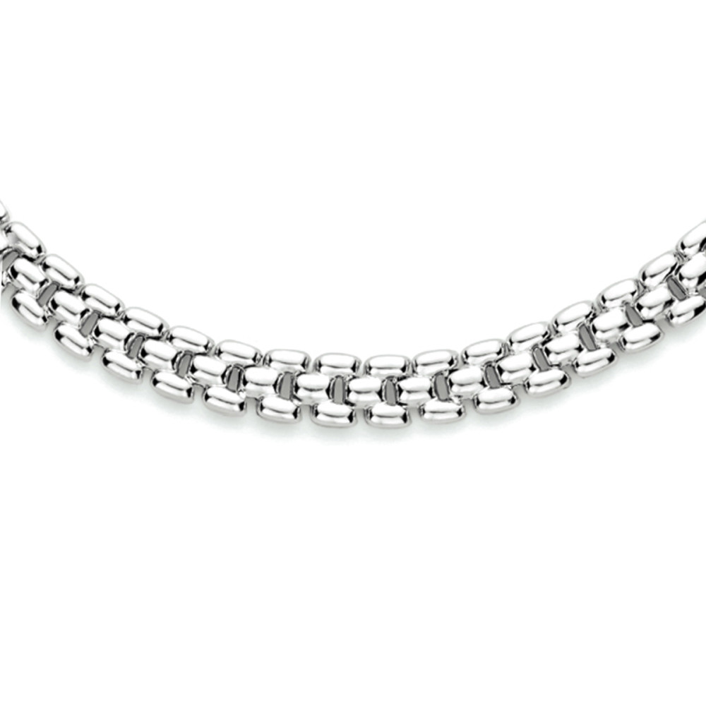 panter-schakelketting-925-zilver-glanzend-6-9-mm-breedte-lengte-43-cm