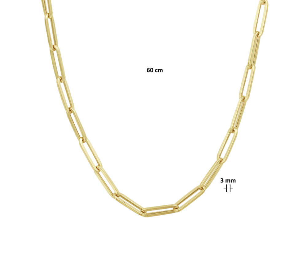 paperclip-3-mm-schakelketting-14-karaat-goud