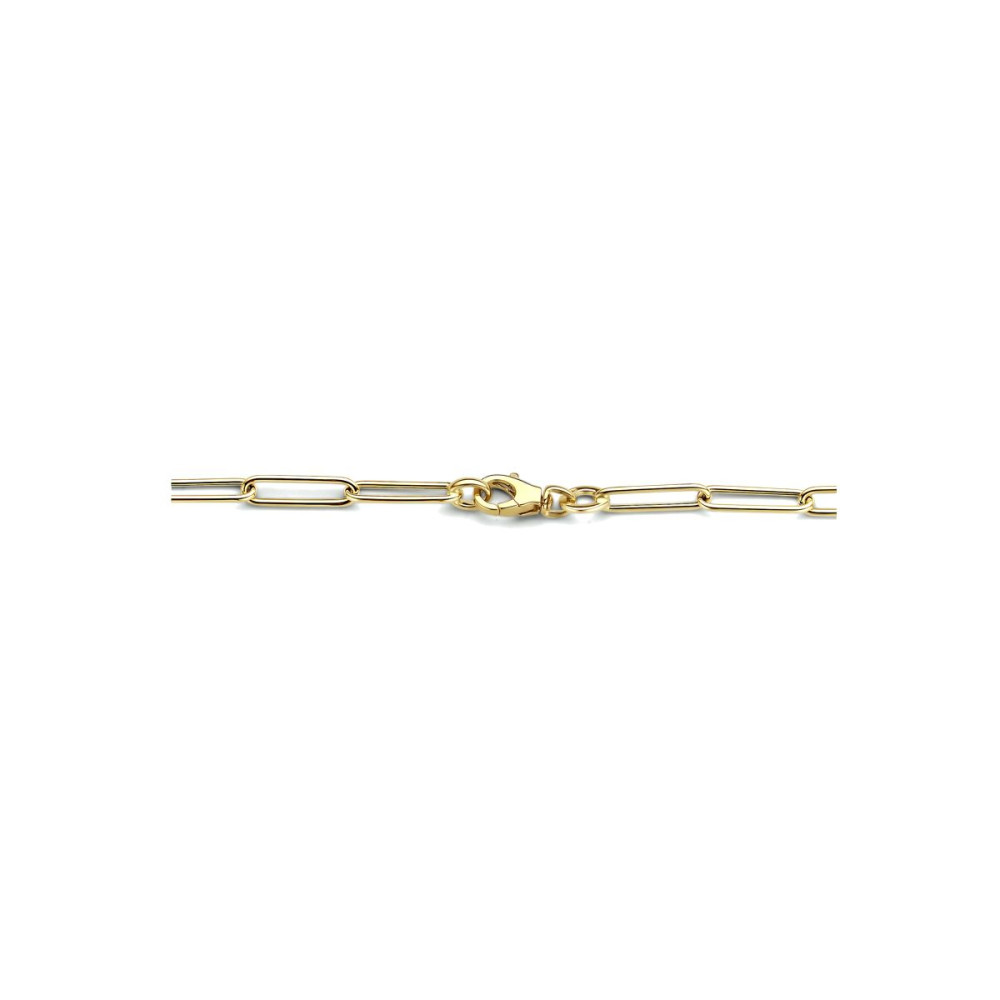 paperclip-4-mm-schakelcollier-goud