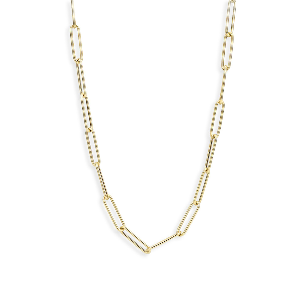 paperclip-4-mm-schakelcollier-goud
