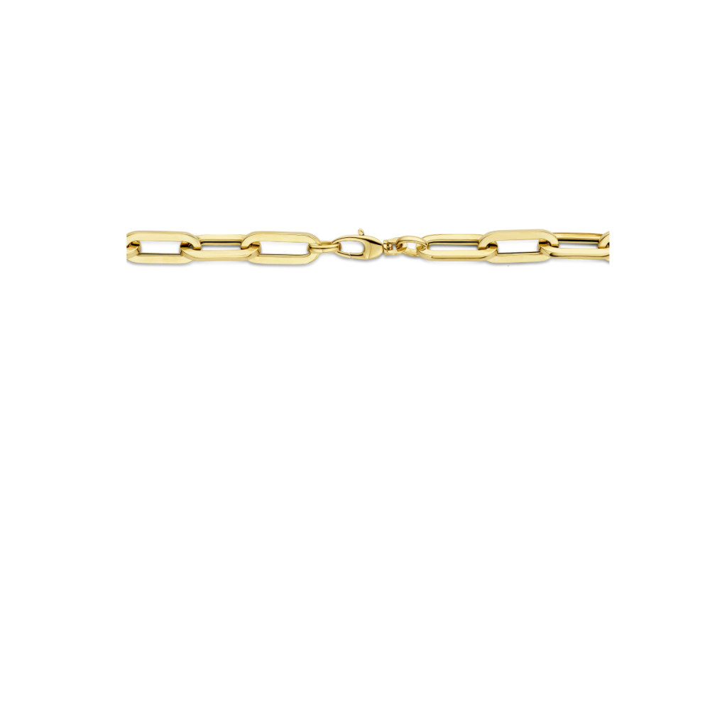 paperclip-8-mm-schakelcollier-goud-huiscollectie-lengte-45-cm