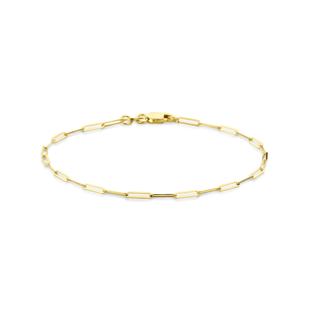 paperclip-schakelarmband-14-karaat-goud-glanzend-1-8-mm-breedte-lengte-18-cm