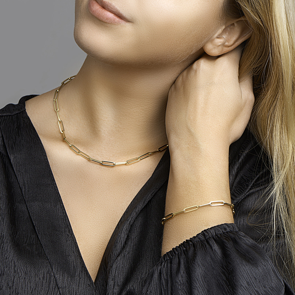 paperclip-schakelarmband-14-karaat-goud-glanzend-4-5-mm-breedte-lengte-19-cm