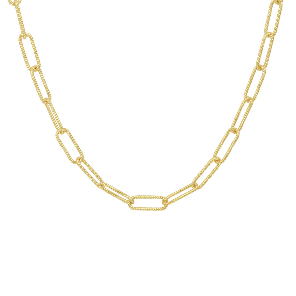 paperclip-schakelketting-gold-plated-gedraaid-4-3-mm-breedte-lengte-40-44-cm