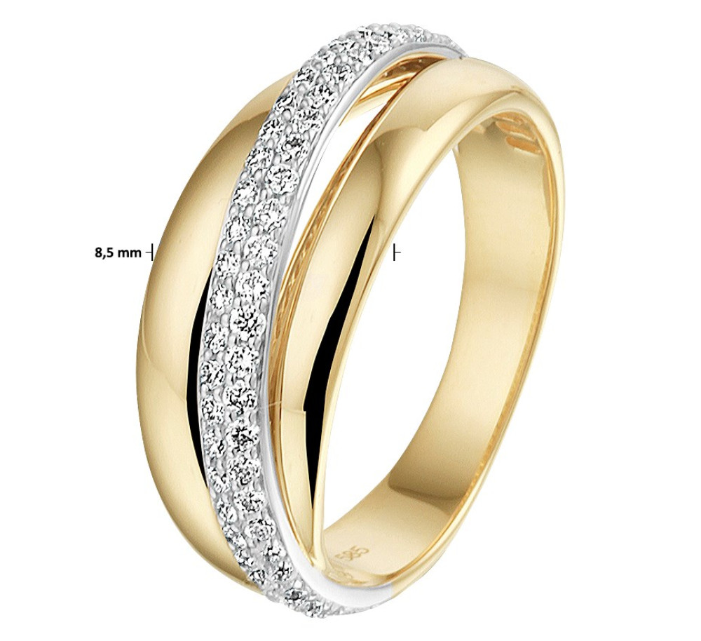 pave-crossover-ring-van-14-karaat-bicolor-goud-elegante-vorm-met-diamanten-van-0-47-crt