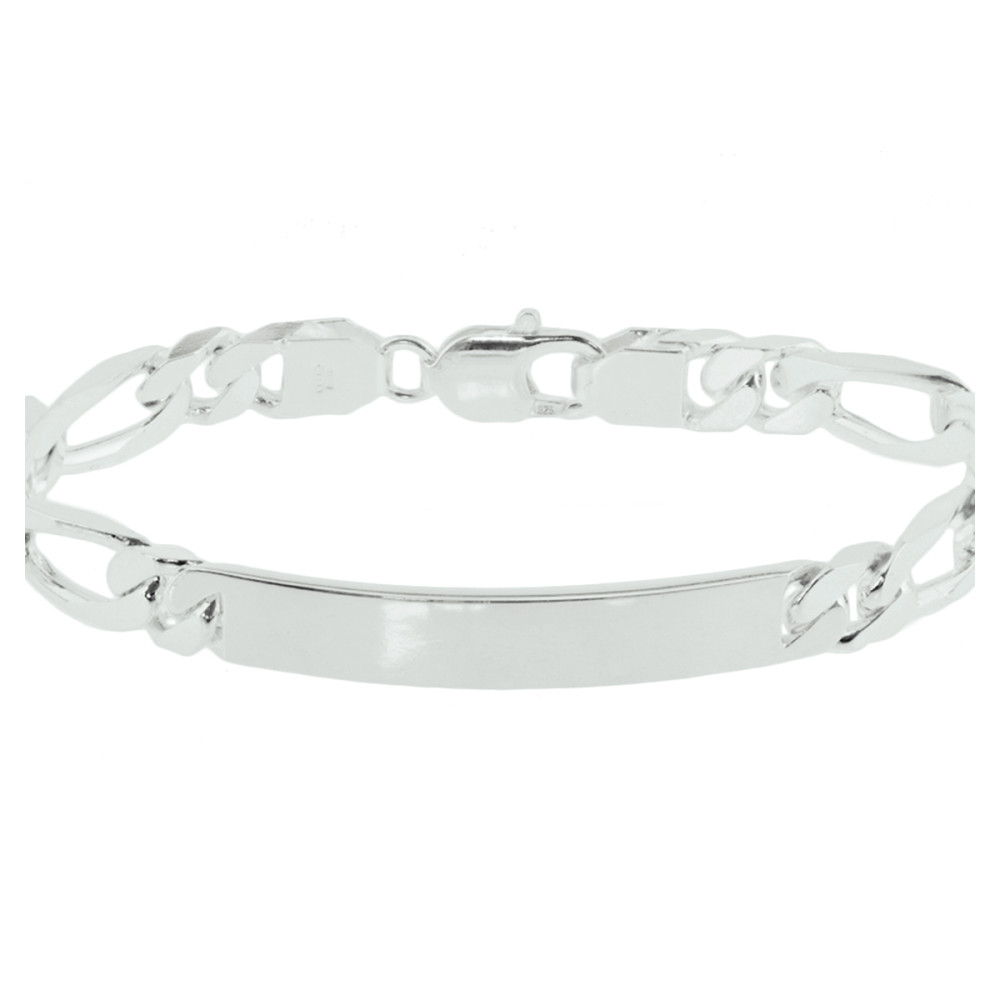 plaatarmband-figaro-925-zilver-glanzend-8-mm-breedte-lengte-20-cm
