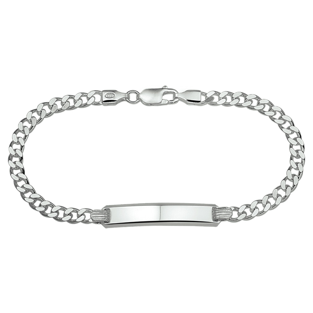 plaatarmband-gourmet-925-zilver-glanzend-6-mm-breedte-lengte-19-cm