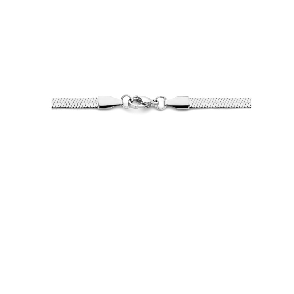 platte-omega-schakelcollier-4-3-mm-zilveren-collier-gerhodineerd-lengte-verstelbaar-40-44-cm
