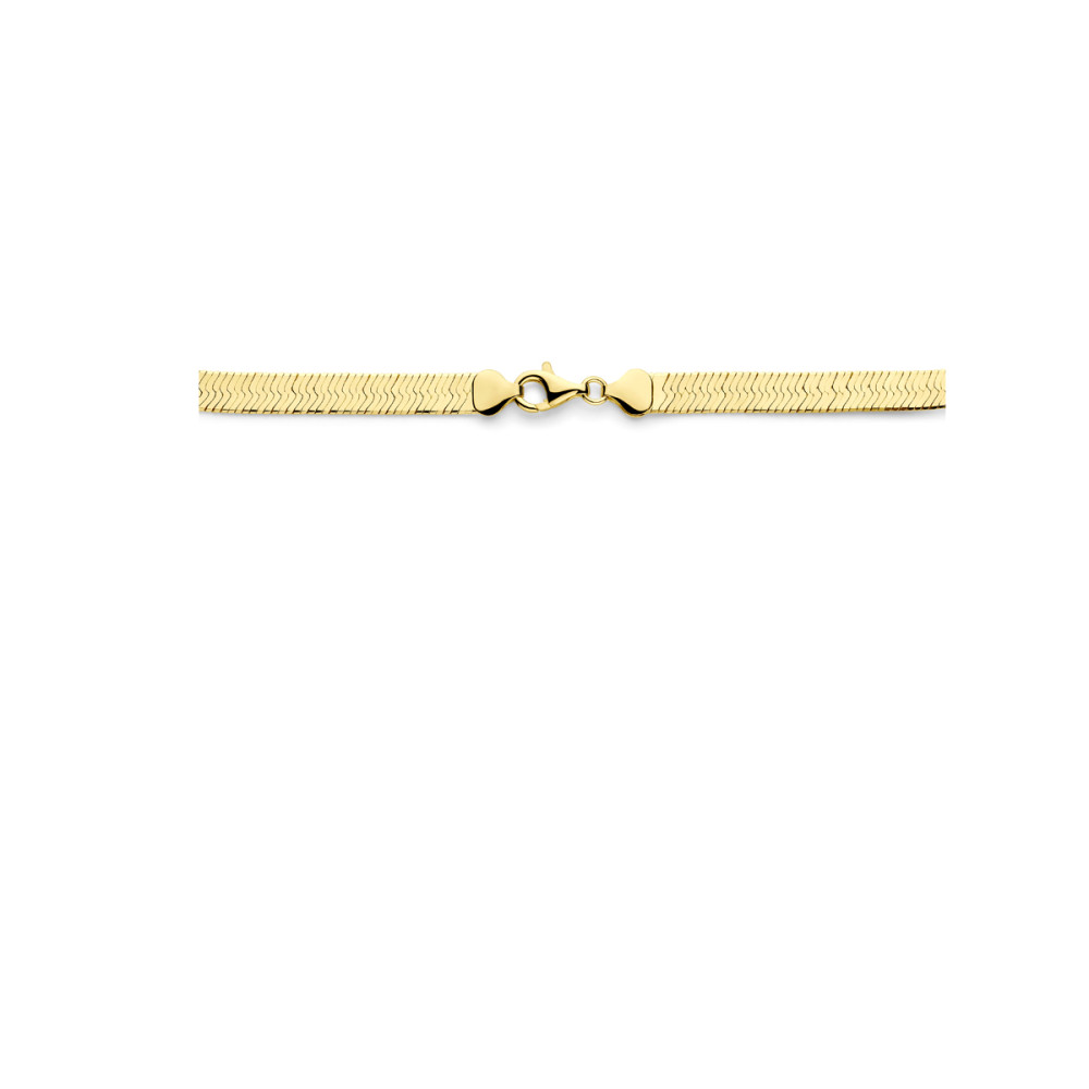 platte-slangschakel-7-mm-ketting-zonder-hanger-gold-plated-lengte-43-cm